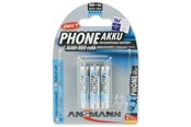 Battery - ANSMANN batteri - AAA - NiMH - 5030142