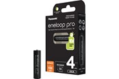 Battery - Panasonic eneloop pro BK-4HCCE/4BE - batteri - AAA - BK-4HCCE/4BE