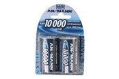 Battery - ANSMANN batteri - D - NiMH x 2 - 5030642