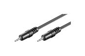 Ljudkabel - Pro MicroJack 2.5mm - Black - 1.5m - 4040849504570