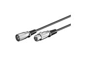 Ljudkabel - Pro XLR 3pins Cable - Black - 6m - 4040849507151