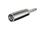 Ljudkabel - Pro XLR Adapter 3pin XLR M - Jack M - 4040849275159