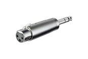 Ljudkabel - Pro XLR Adapter 3pin XLR F - Jack M - 4040849275142