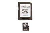 Flashram & USB Flash Drives - Intenso Premium - flash-minneskort - 16 GB - mic - 3423470