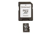 Flashram & USB Flash Drives - Intenso Premium - flash-minneskort - 64 GB - mic - 3423490