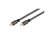 Ljudkabel - Pro RCA Mono Cable - Black - 15m - 4040849503382