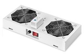 Rack chassis - DIGITUS DN-19 FAN-2-WM-T - fläktsats för rack - DN-19 FAN-2-WM-T