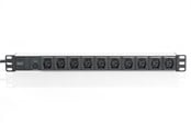 Strömkabel (extern) - DIGITUS 10-Port - 1U - Aluminum PDU - DN-95404