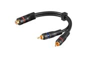 Ljudkabel - Pro RCA adapter RCA F - 2xRCA M - 4040849503757