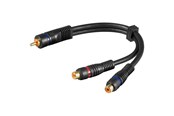 Ljudkabel - Pro RCA adapter RCA M - 2xRCA F - 4040849509308