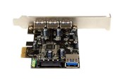 Controller - StarTech.com 4-port PCI Express USB 3.0 Card - USB-ad - PEXUSB3S42