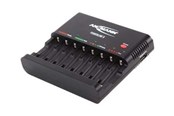 Battery - ANSMANN Powerline 8 - nätadapter och batteriladd - 1001-0006