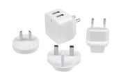 Tablet - Adapters & Chargers - StarTech.com Dual Port USB Wall Charger 17W/3.4A - Tr - USB2PACWH