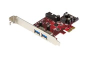 Controller - StarTech.com 4-port PCI Express USB 3.0 card - 2 exte - PEXUSB3S2EI