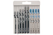 Sticksågar - Bosch 10-delars Basic for Metal and Wood-sticksågssats T 119 BO (2x); T 119 B (2x); T 111 C (2x); T 218 A; T 118 G; T 118 A; T 118 B - 2607010630