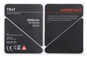 Drönare - DJI - Inspire TB47 Insulation sticker - CP.BX.000059