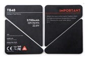 Drönare - DJI - Inspire TB48 Insulation sticker - CP.BX.000060