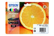 Skrivartillbehör-bläck-toner - Epson 33 Multipack 5-Pack (Black Yellow Magenta Cyan Photo-Black) - C13T33374010