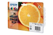 Skrivartillbehör-bläck-toner - Epson 33XL Multipack 5-Pack (Black Yellow Cyan Magenta Photo Black) - C13T33574010