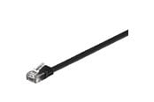 Nätverkskabel - Pro LAN CAT 6 UTP Flat - Svart - 0.5m - 4040849953798