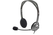 Hörlurar / Headset - Logitech H111 Stereo Headset - Black - 981-000593