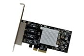 Nätverkskort (adaptrar osv.) - StarTech.com 4-Port Gigabit Ethernet Network Card - ST4000SPEXI