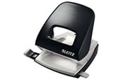 Hålslag- & Häftmaskiner - Leitz Hålslag  5006 Style, 2-hål 30 ark, metall Silkesvart - 50060094