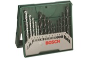 Borr & Bits - Bosch 15-delars Mini-X-Line blandad sats - 2607019675