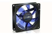 Chassi fläkt - Blacknoise BlackSilentFan X-1 - Chassi fläkt - 80mm - Svart med blåa vingar - 10 dBA - ITR-X-1