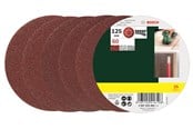 Slipmaskin - Bosch 25-delars excenterslippapperssats, kornstl 60 G= 60 - 2607019492