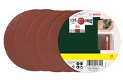Slipmaskin - Bosch 25-delars excenterslippapperssats, kornstl 80 G= 80 - 2607019493