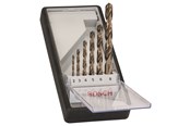 Borr & Bits - Bosch 6-delars Robust Line HSS-Co-metallborrsats 2; 3; 4; 5; 6; 8 mm - 2607019924