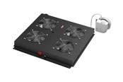 Rack chassis - DIGITUS DN-19 FAN-4-B-N - racktak med 4 fläktar - DN-19 FAN-4-B-N