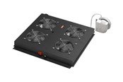 Rack chassis - DIGITUS DN-19 FAN-4-B-N - racktak med 4 fläktar - DN-19 FAN-4-B-N