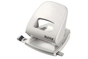 Hålslag- & Häftmaskiner - Leitz Hålslag  5006 Style, 2-hål 30 ark, metall Polarvit - 50060004