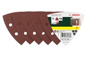 Slipmaskin - Bosch 25-delars deltaslippapperssats, kornstl 180 G= 180 - 2607017109