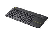Tangentbord - Logitech Wireless Touch Keyboard K400 Plus - tang - Tangentbord - Engelska (UK) - Svart - 920-007143