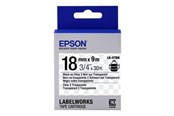 Papper, Fotopapper & Etiketter - Epson LabelWorks LK-5TBN - etiketttejp - 1 rul - C53S655008
