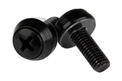 Rack chassis - StarTech.com M6 Mounting Screws for Server Rack Cabin - CABSCREWSM6B