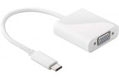 Displaykabel - Pro USB 3.1 C - VGA - White - 0.2m - 4040849662607