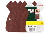 Slipmaskin - Bosch 25-delars multislippapperssats, kornstl 80, 120, 180 G= 80, 120, 180 - 2607017113