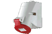 Uppvärmning och kylutrustning - Mennekes Cee wall outlet 5-pole 16a 400v ip44 111 - 111