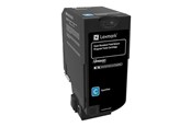Skrivartillbehör-bläck-toner - Lexmark Toner cartridge - Cyan - 74C2SC0