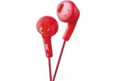 Hörlurar / Headset - JVC Gumy in-ear hörlurar - Röd - HA-F160-R-E