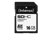 Flashram & USB Flash Drives - Intenso Class 10 - flash-minneskort - 16 GB - SD - 3411470
