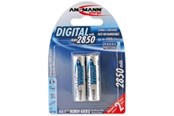 Battery - ANSMANN Digital batteri - AA - NiMH x 2 - nimh2xaa2850digital