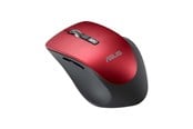 Mus - ASUS WT425 - mus - 2.4 GHz - dark ruby - Mouse - Optic - 6 knappar - Röd - 90XB0280-BMU030