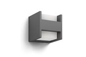 Lampor - Philips Arbour utomhus vägglampa, LED, antracit - 915005193701