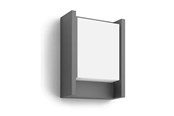 Lampor - Philips Arbour utomhus vägglampa, LED 6W, antracit - 915005193801