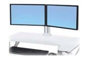 Monitorfäste - Ergotron WorkFit Dual Monitor Kit - vagnuppgrader - 97-934-062
